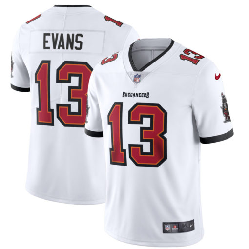 Mens-Tampa-Bay-Buccaneers-Mike-Evans #13 Nike-White-Vapor-Limited-Jersey
