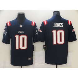 ike-New-England-Patriots-10-Mac-Jones-Navy-2021-Draft-Vapor-Limited-NFL Jersey